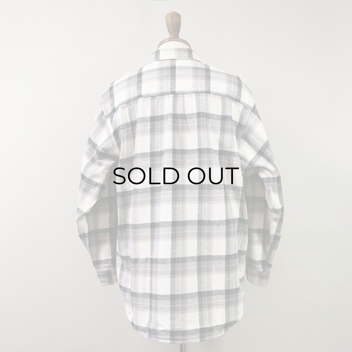 画像3: FIELD & STREAM COTTON CHECK HEAVY FLANNEL SHIRT (3)
