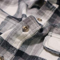 画像7: FIELD & STREAM COTTON CHECK HEAVY FLANNEL SHIRT (7)