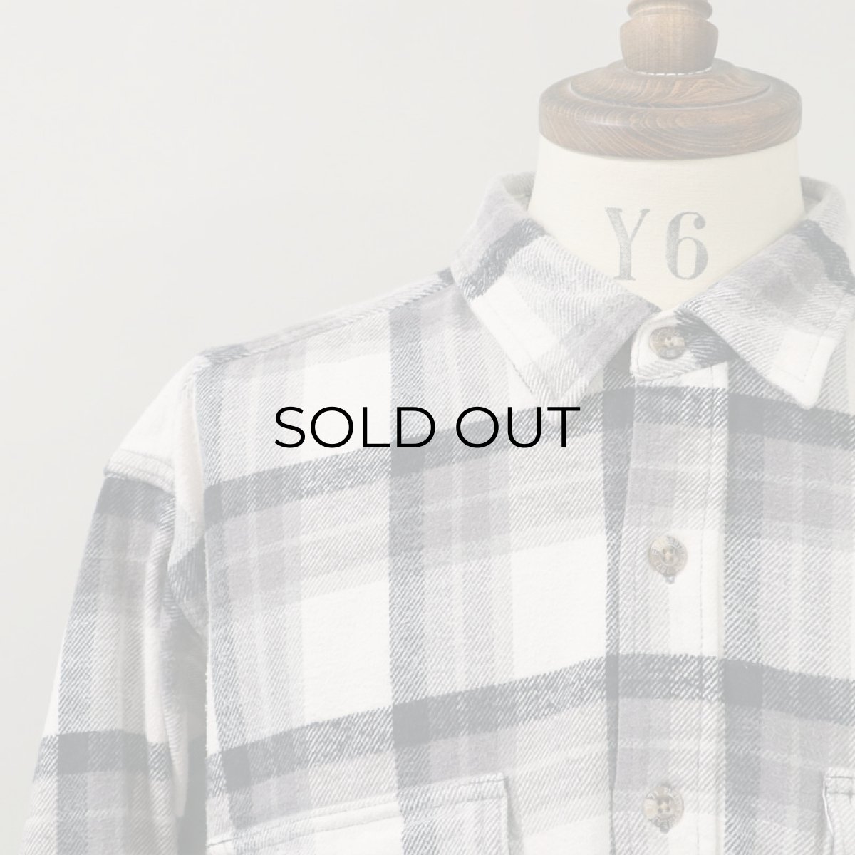 画像4: FIELD & STREAM COTTON CHECK HEAVY FLANNEL SHIRT (4)