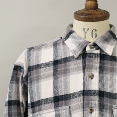 画像4: FIELD & STREAM COTTON CHECK HEAVY FLANNEL SHIRT (4)