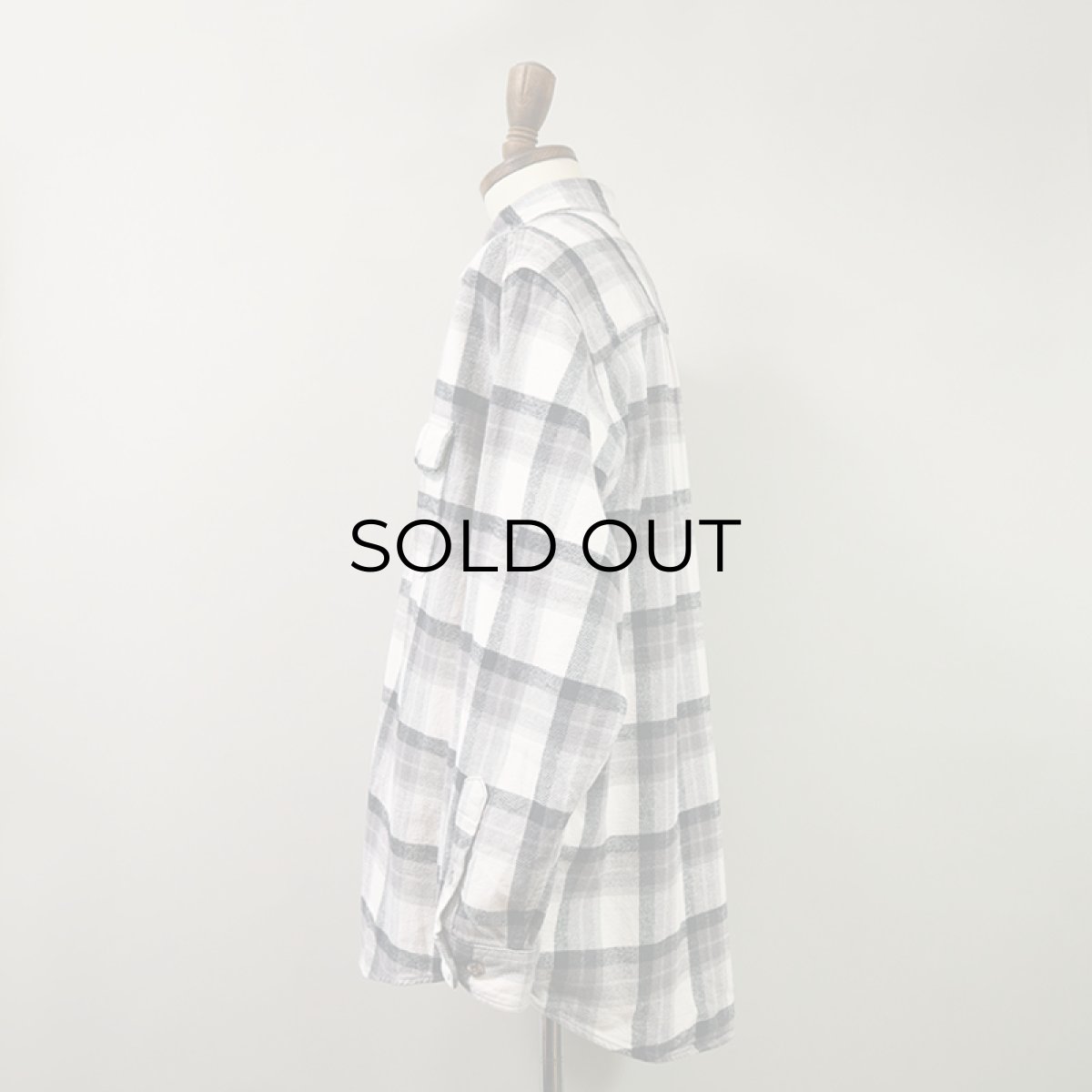 画像2: FIELD & STREAM COTTON CHECK HEAVY FLANNEL SHIRT (2)