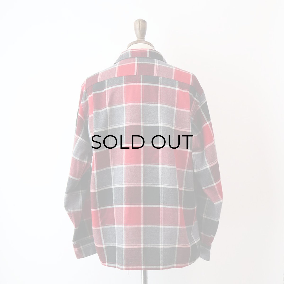 画像11: 60's TEXAS PANHANDLE WOOL CHECK BOX SHIRT (11)
