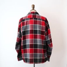 画像11: 60's TEXAS PANHANDLE WOOL CHECK BOX SHIRT (11)