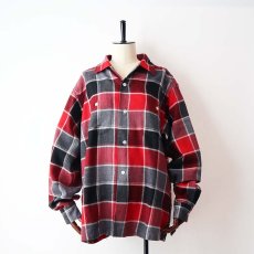 画像12: 60's TEXAS PANHANDLE WOOL CHECK BOX SHIRT (12)