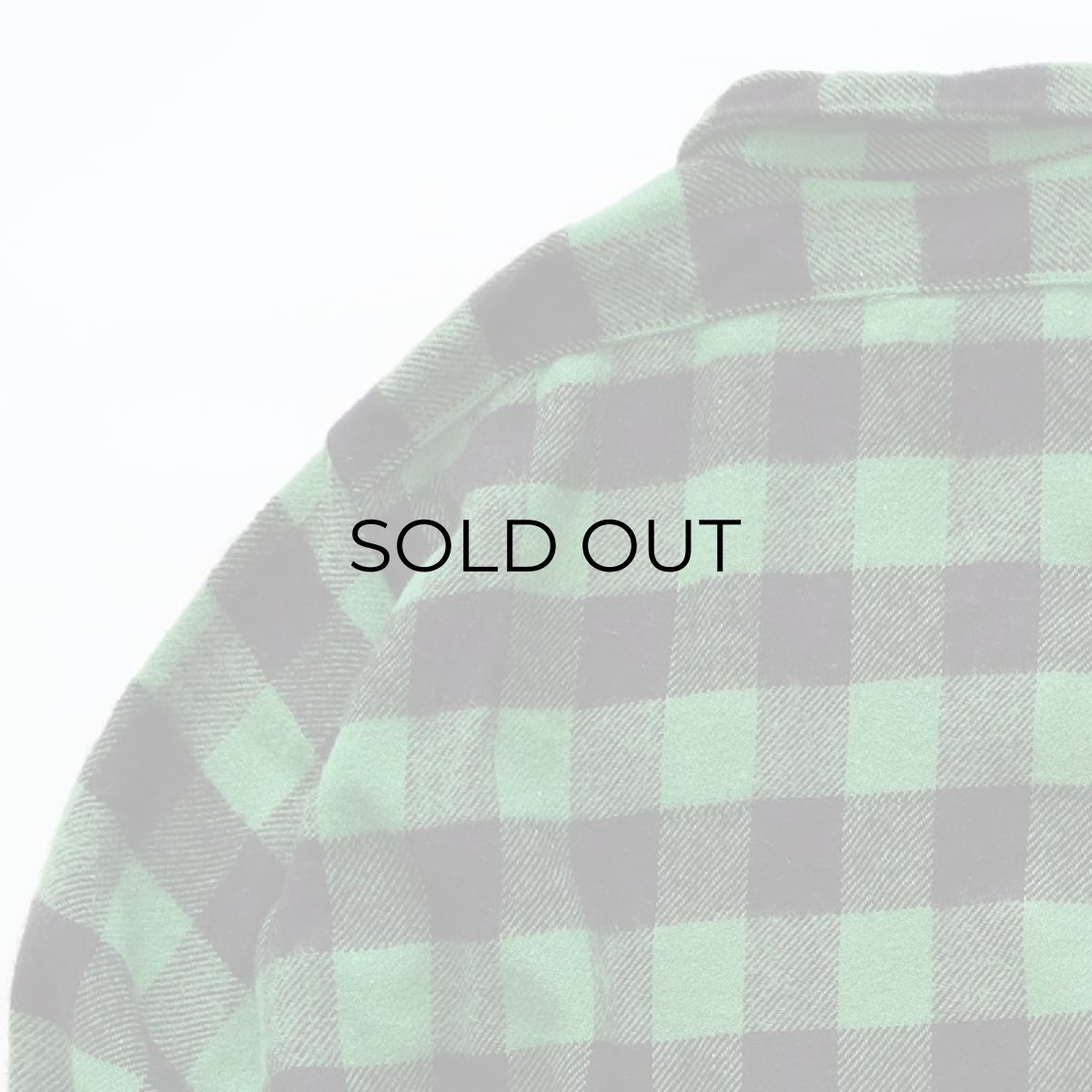 画像9: 60's UNKNOWN BRAND WOOL BUFFALO CHECK CPO SHIRT (9)