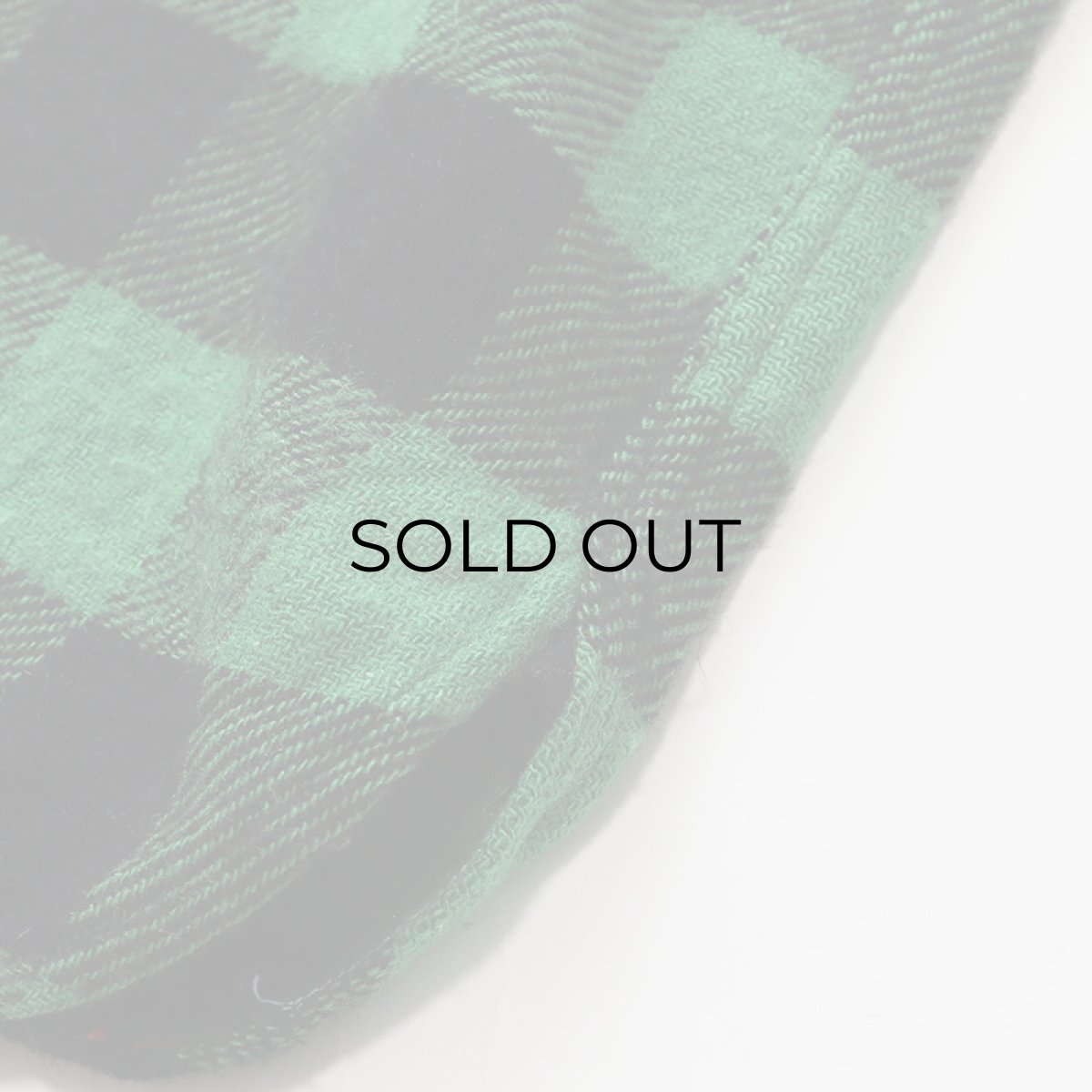 画像8: 60's UNKNOWN BRAND WOOL BUFFALO CHECK CPO SHIRT (8)