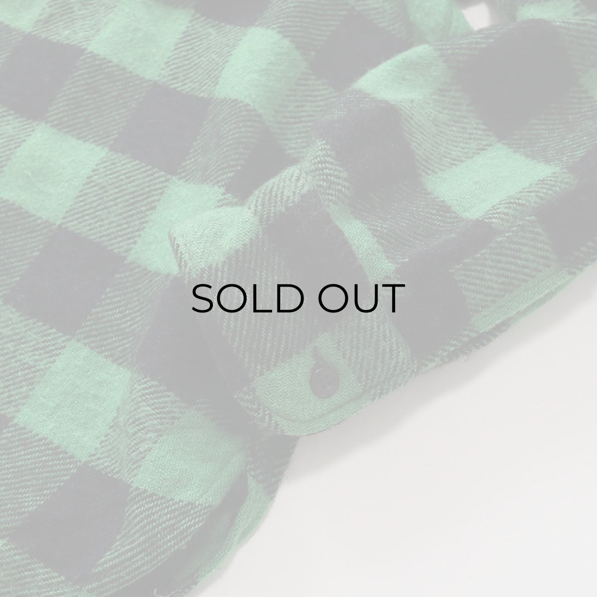 画像6: 60's UNKNOWN BRAND WOOL BUFFALO CHECK CPO SHIRT (6)