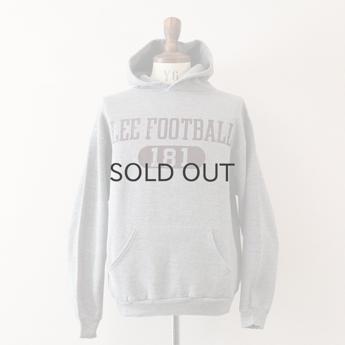 画像1: 80's RUSSELL PRINT SWEAT PULLOVER PARKA "LEE FOOTBALL" (1)