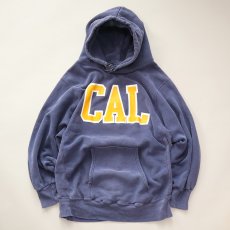 画像9: 80's mvp REVERSE WEAVE style W-PRINT SWEAT PULLOVER PARKA "CAL" (9)