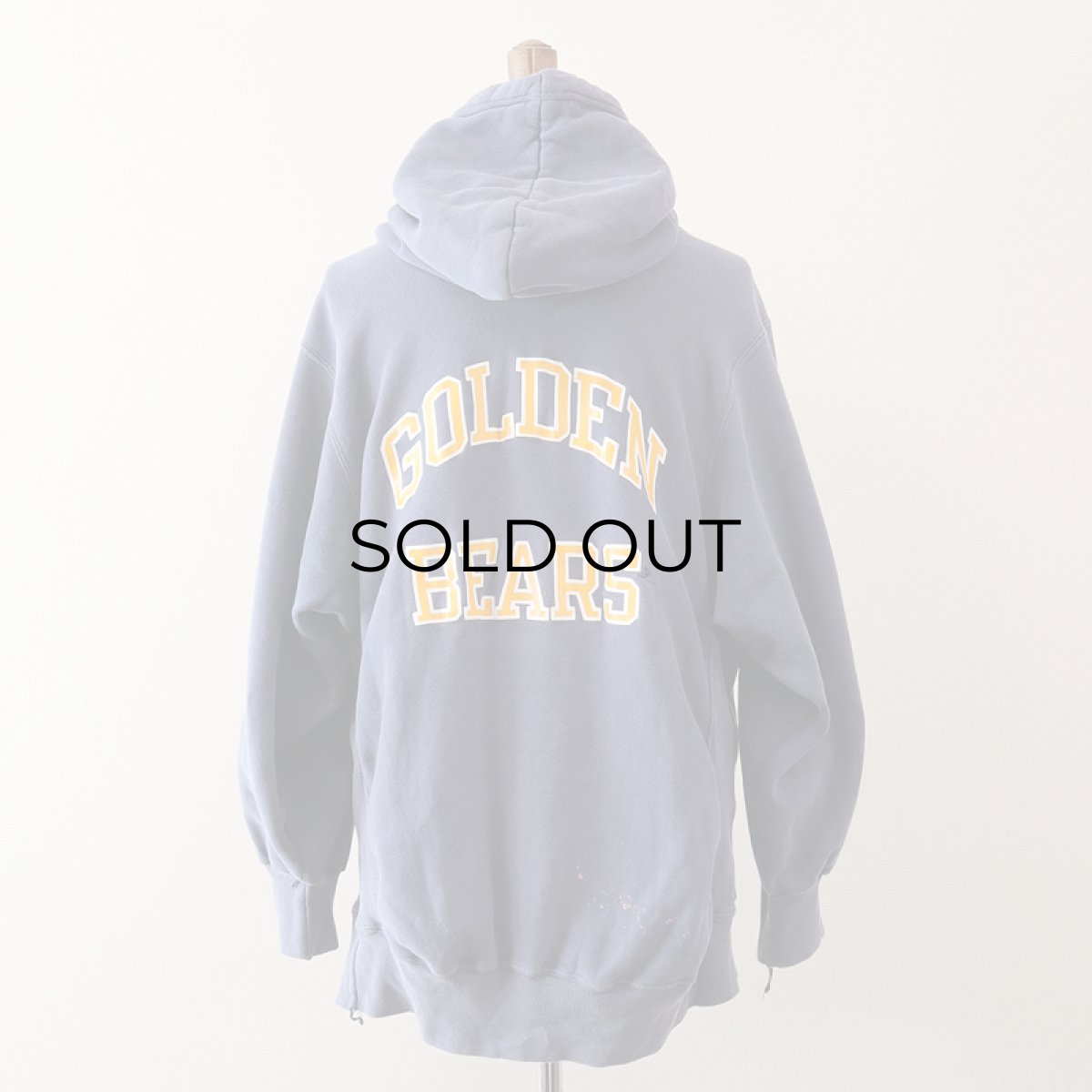 画像4: 80's mvp REVERSE WEAVE style W-PRINT SWEAT PULLOVER PARKA "CAL" (4)