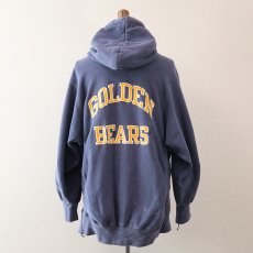 画像4: 80's mvp REVERSE WEAVE style W-PRINT SWEAT PULLOVER PARKA "CAL" (4)