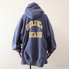 画像6: 80's mvp REVERSE WEAVE style W-PRINT SWEAT PULLOVER PARKA "CAL" (6)