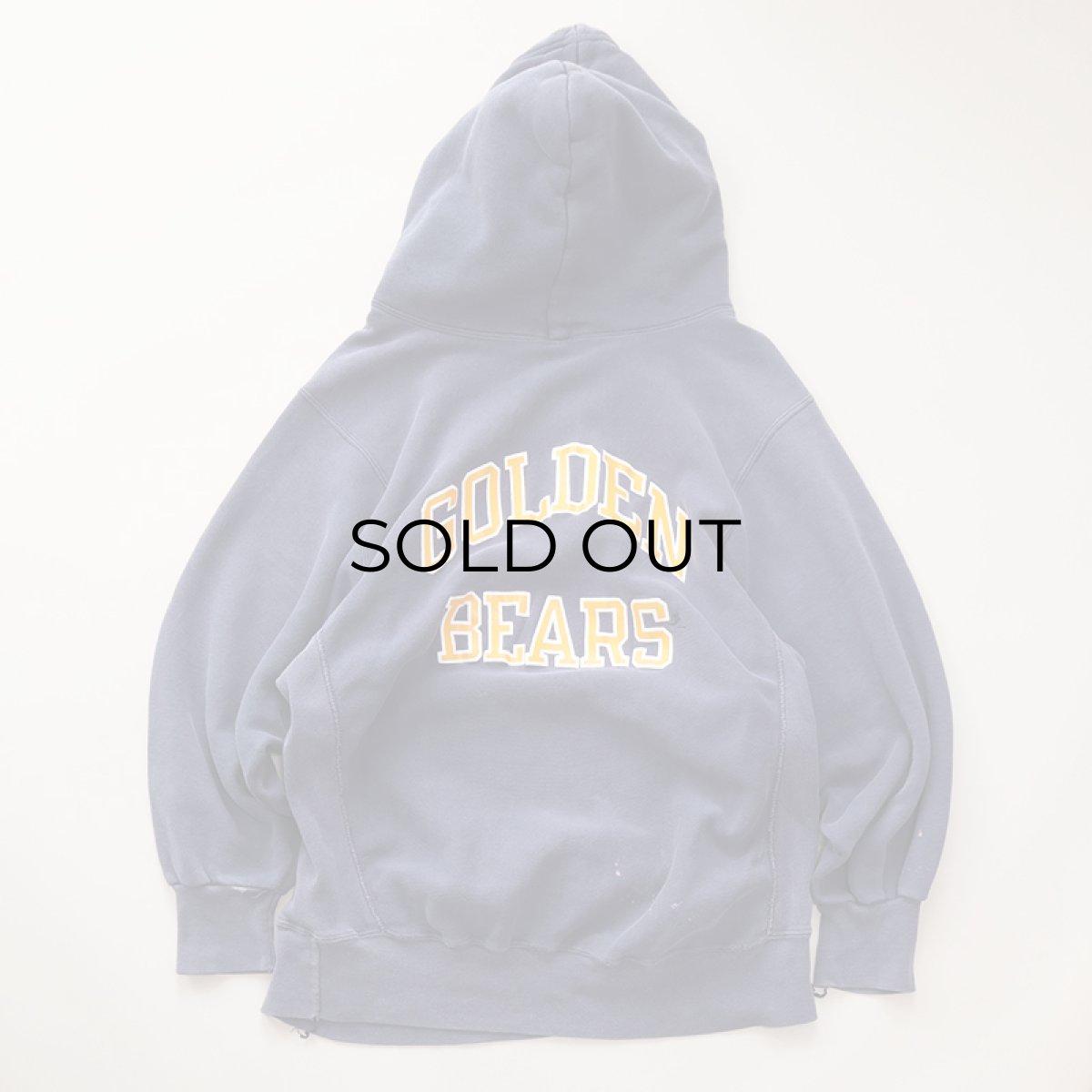 画像10: 80's mvp REVERSE WEAVE style W-PRINT SWEAT PULLOVER PARKA "CAL" (10)