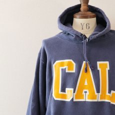 画像7: 80's mvp REVERSE WEAVE style W-PRINT SWEAT PULLOVER PARKA "CAL" (7)