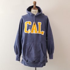 画像1: 80's mvp REVERSE WEAVE style W-PRINT SWEAT PULLOVER PARKA "CAL" (1)