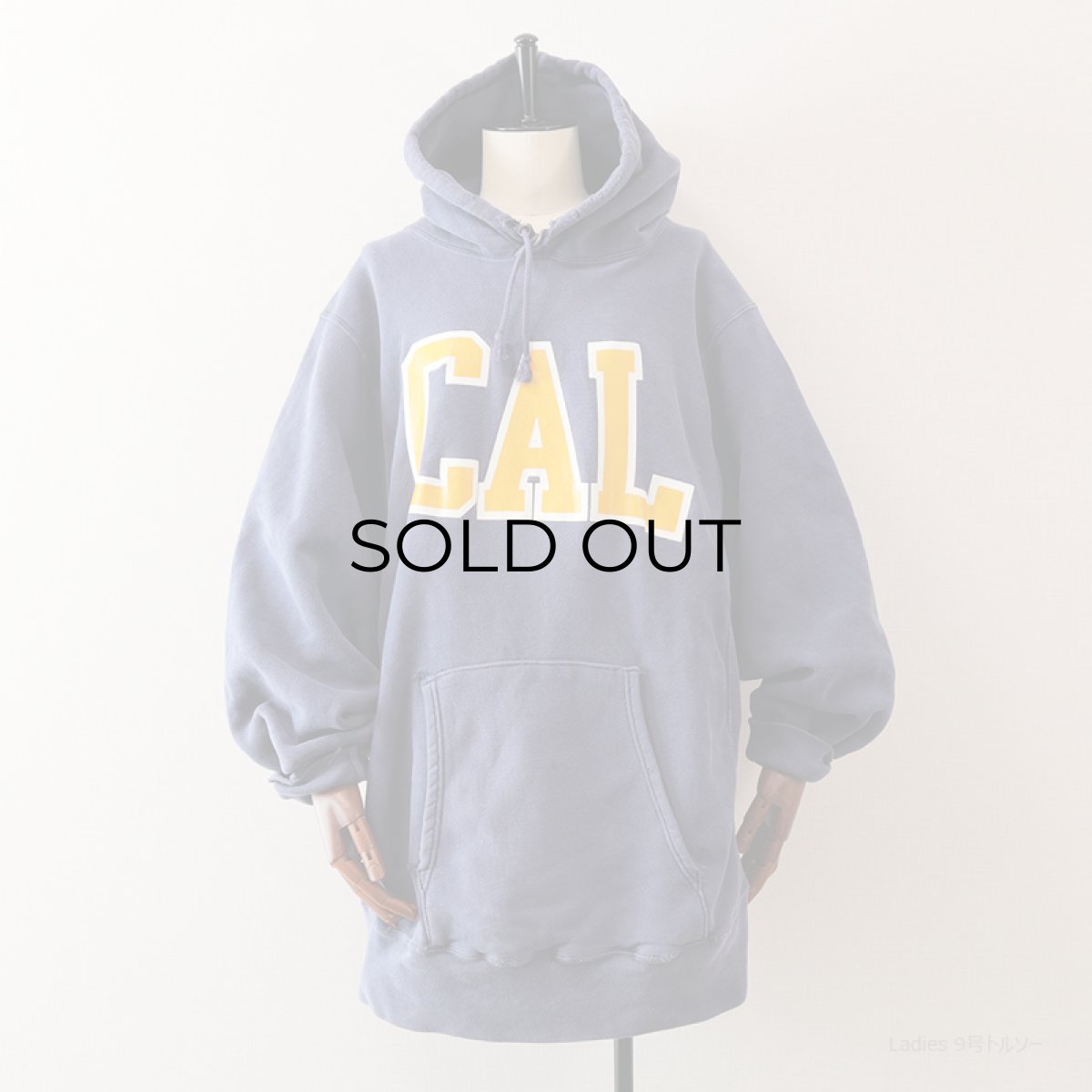画像5: 80's mvp REVERSE WEAVE style W-PRINT SWEAT PULLOVER PARKA "CAL" (5)
