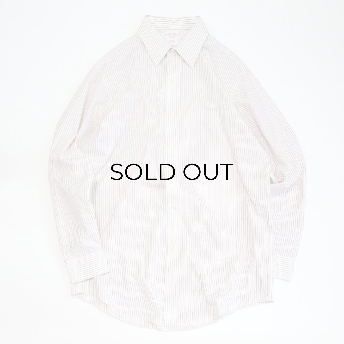 画像6: Brooks Brothers COTTON STRIPE DRESS SHIRT (6)