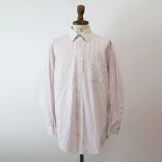 画像1: Brooks Brothers COTTON STRIPE DRESS SHIRT (1)