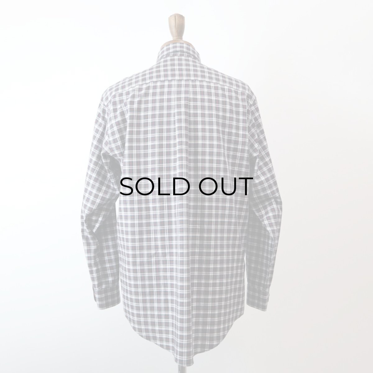 画像3: Brooks Brothers COTTON CHECK B/D SHIRT (3)