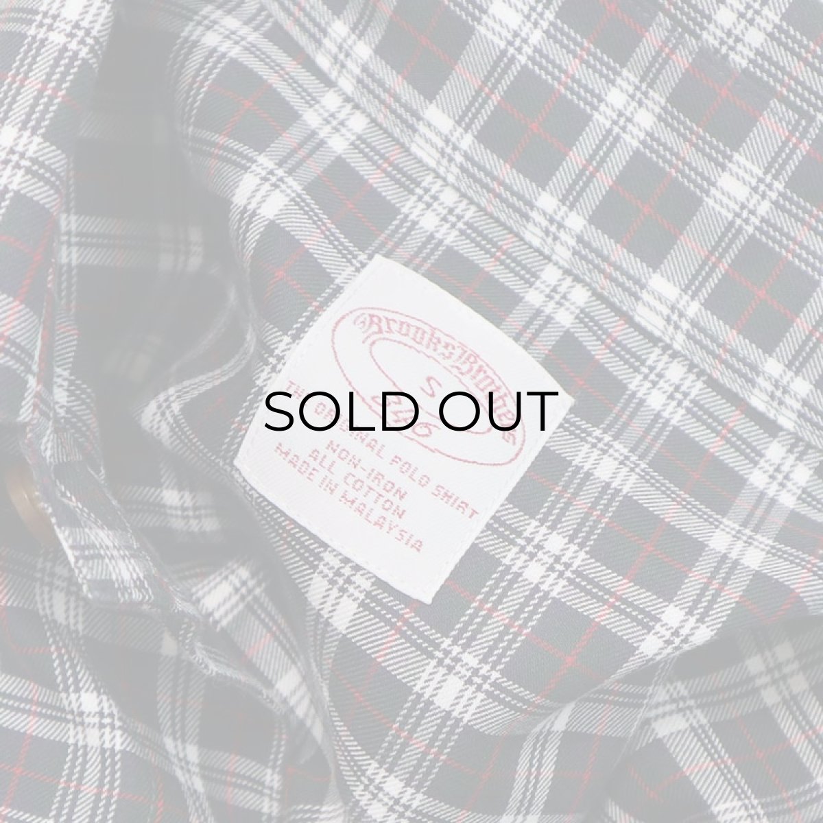 画像10: Brooks Brothers COTTON CHECK B/D SHIRT (10)