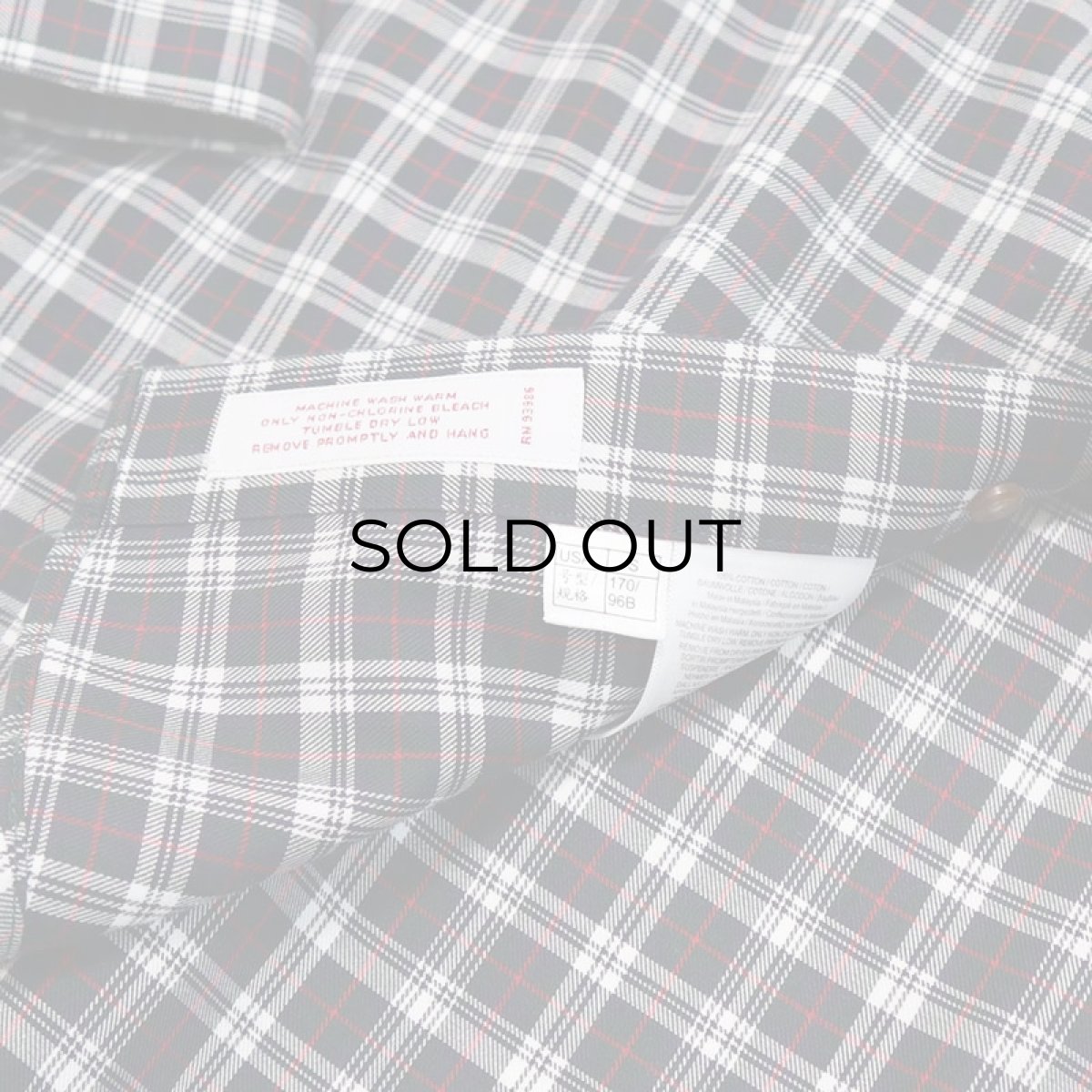 画像11: Brooks Brothers COTTON CHECK B/D SHIRT (11)