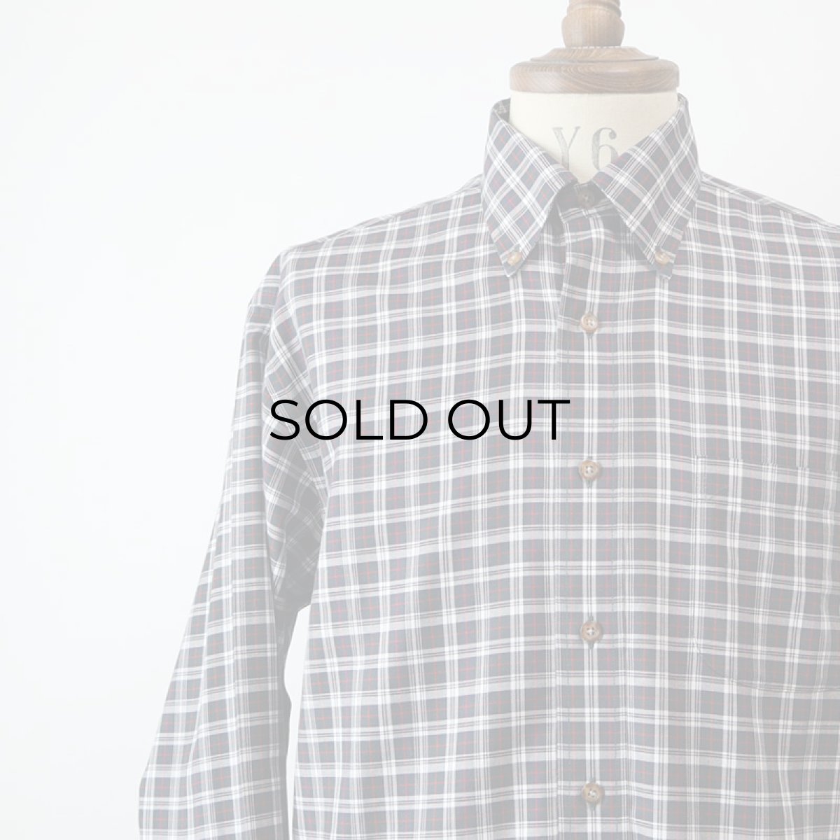 画像4: Brooks Brothers COTTON CHECK B/D SHIRT (4)