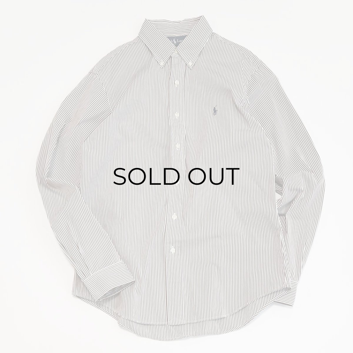 画像7: Ralph Lauren COTTON STRIPE B/D SHIRT (7)