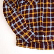 画像9: 〜50's B.V.D. RAYON CHECK PULLOVER BOX SHIRT (9)