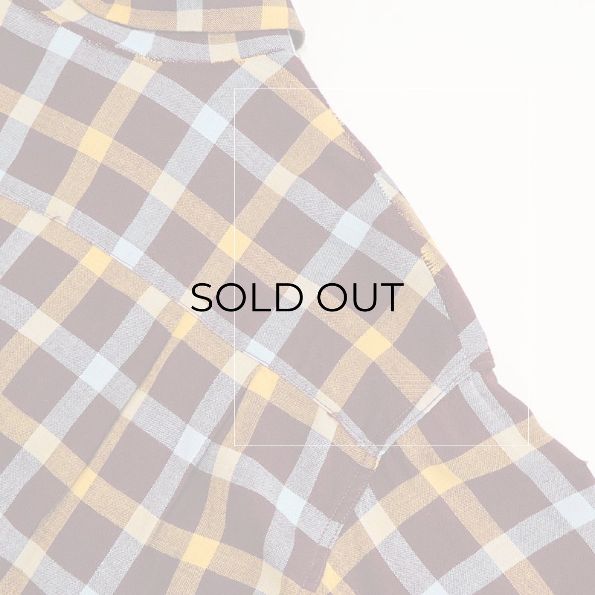 画像14: 〜50's B.V.D. RAYON CHECK PULLOVER BOX SHIRT (14)