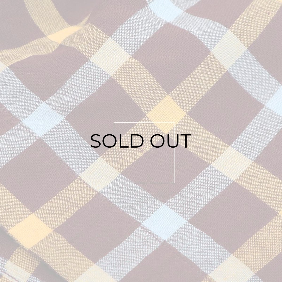 画像13: 〜50's B.V.D. RAYON CHECK PULLOVER BOX SHIRT (13)