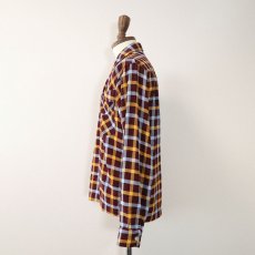 画像2: 〜50's B.V.D. RAYON CHECK PULLOVER BOX SHIRT (2)