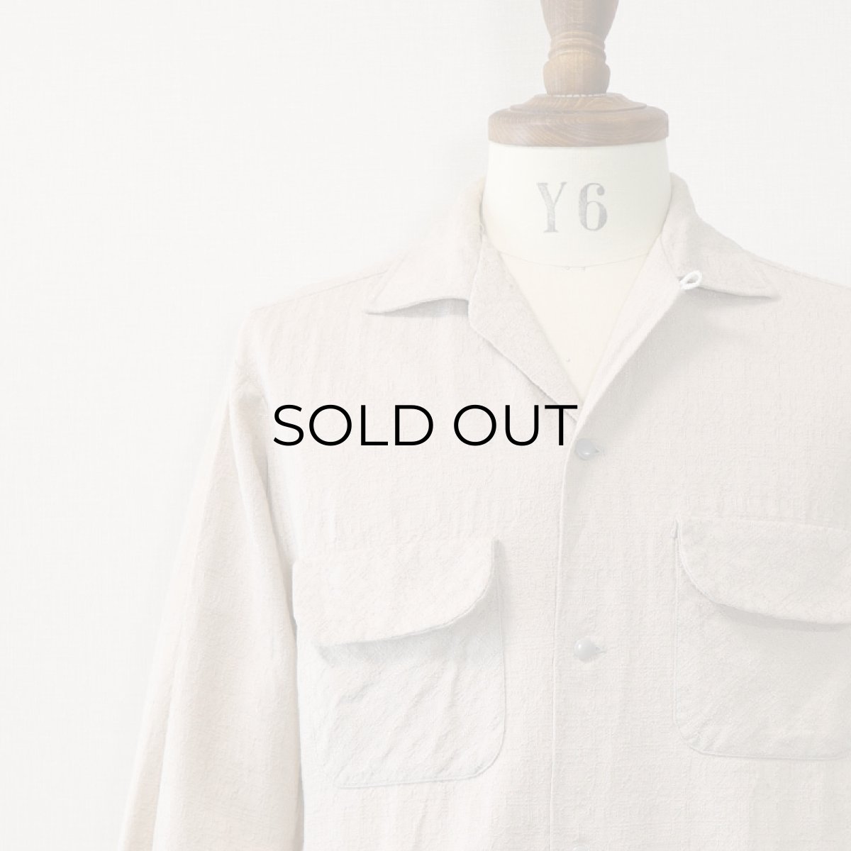 画像4: 〜60's TOWNCRAFT HEAVY SILK BOX SHIRT (4)