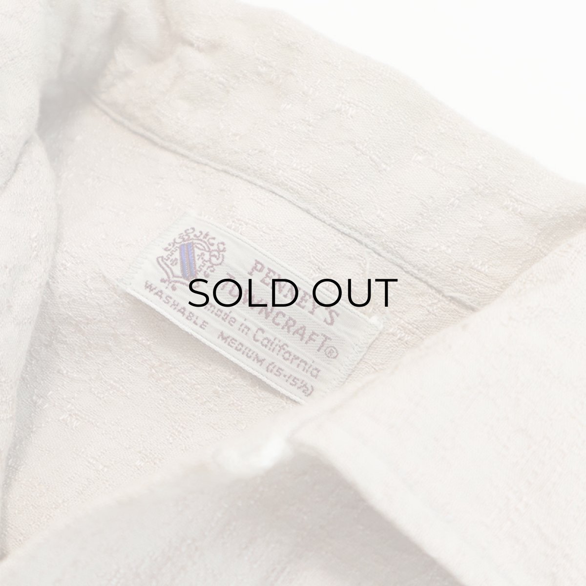 画像10: 〜60's TOWNCRAFT HEAVY SILK BOX SHIRT (10)