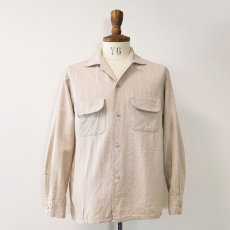 画像1: 〜60's TOWNCRAFT HEAVY SILK BOX SHIRT (1)