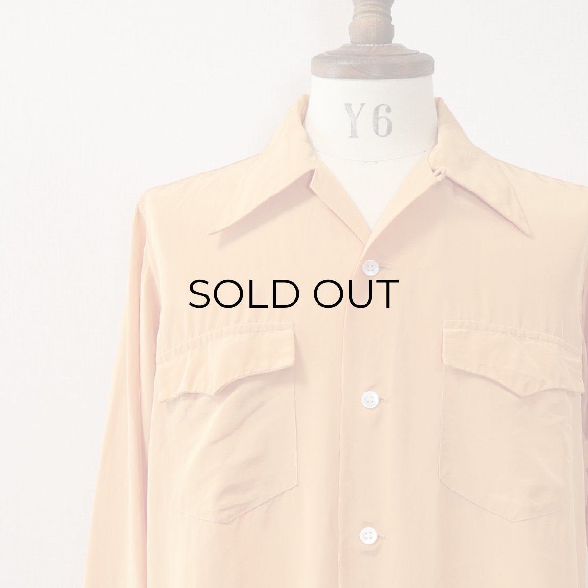 画像4: 〜50's Glentop ACETATE NYLON BOX SHIRT (4)