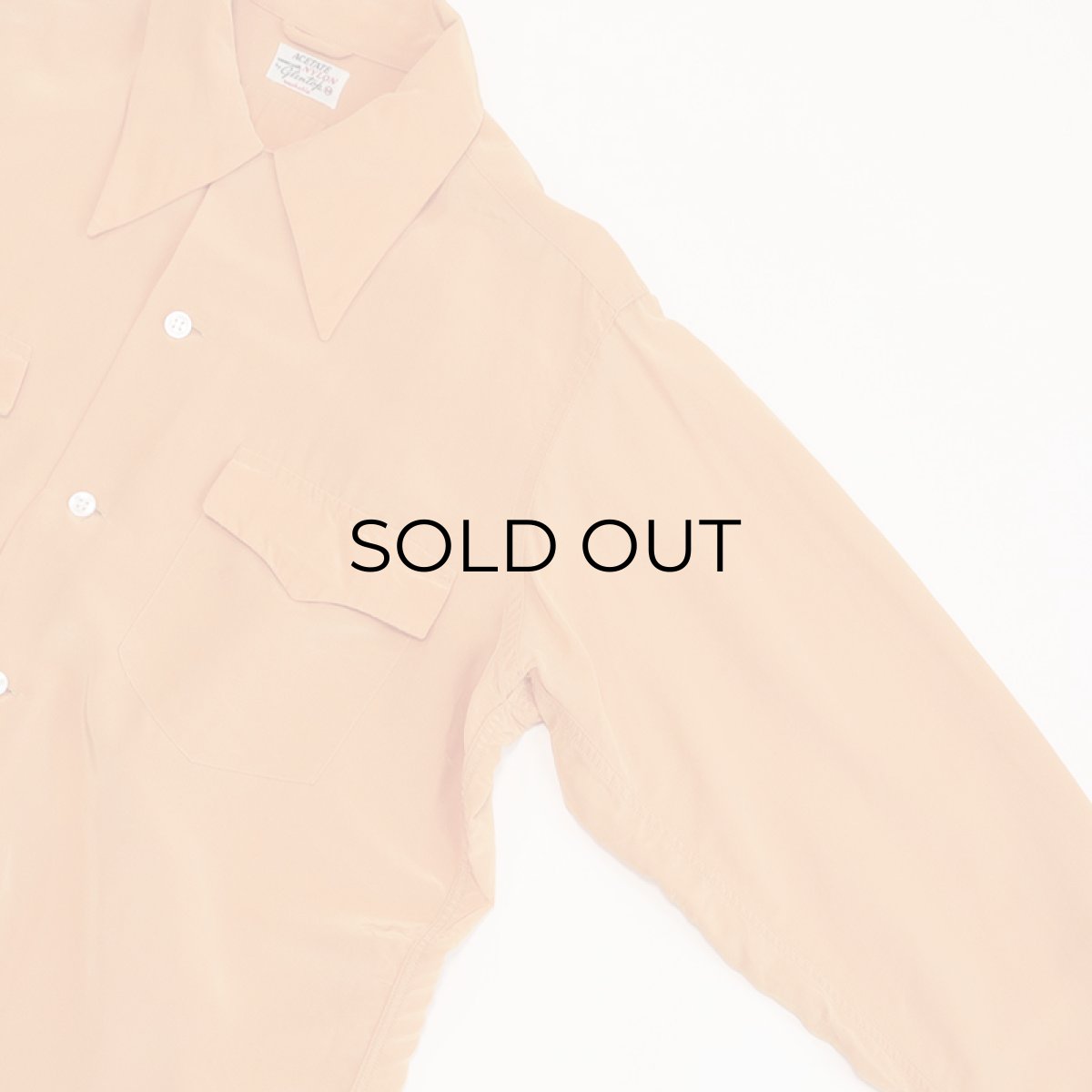 画像9: 〜50's Glentop ACETATE NYLON BOX SHIRT (9)