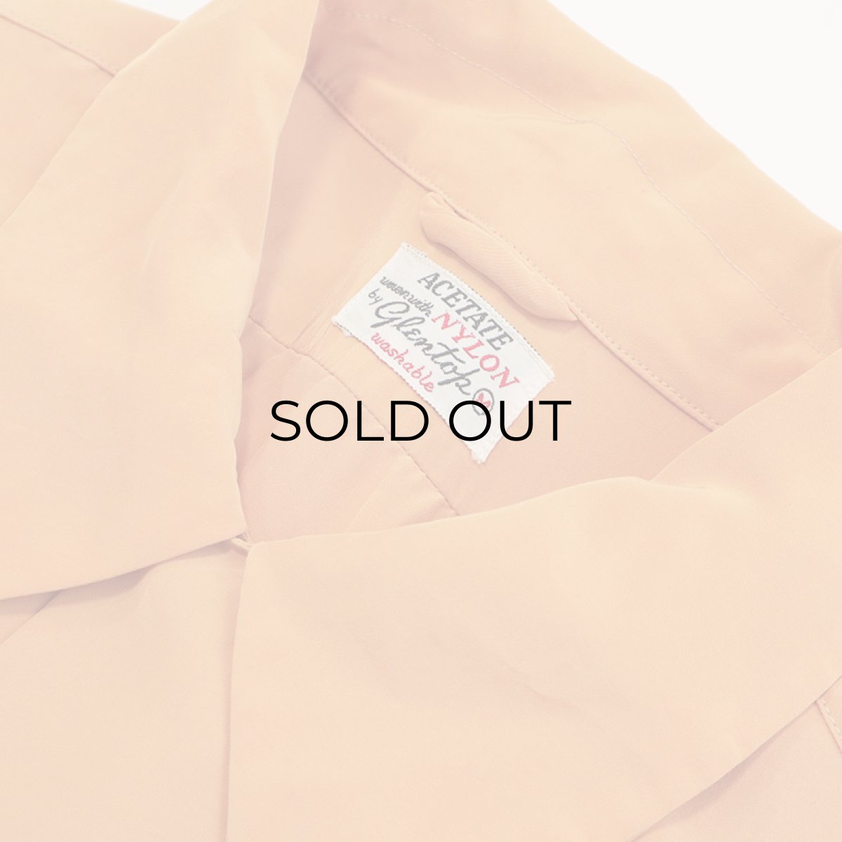 画像11: 〜50's Glentop ACETATE NYLON BOX SHIRT (11)
