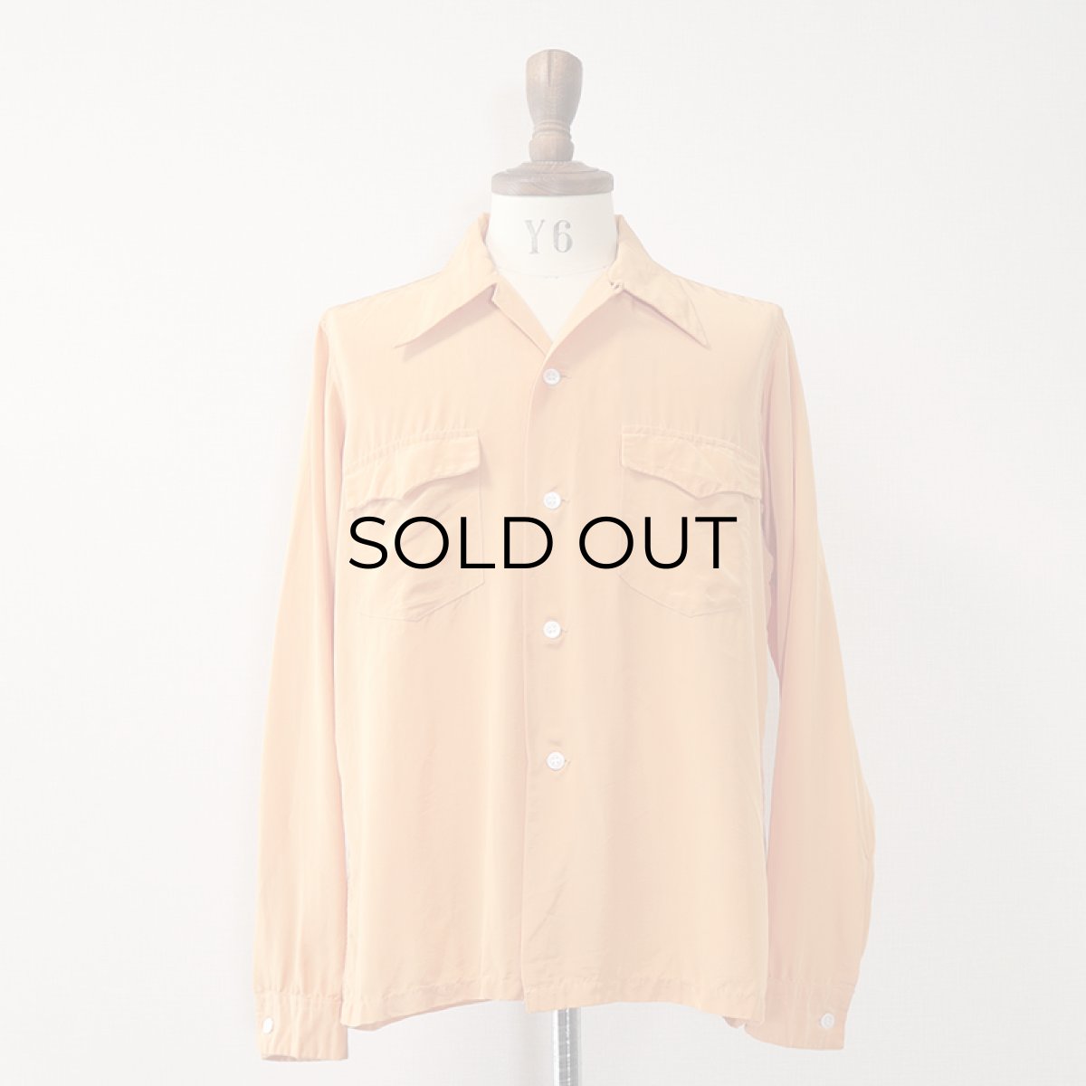 画像1: 〜50's Glentop ACETATE NYLON BOX SHIRT (1)