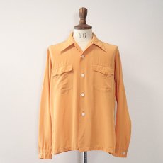画像1: 〜50's Glentop ACETATE NYLON BOX SHIRT (1)