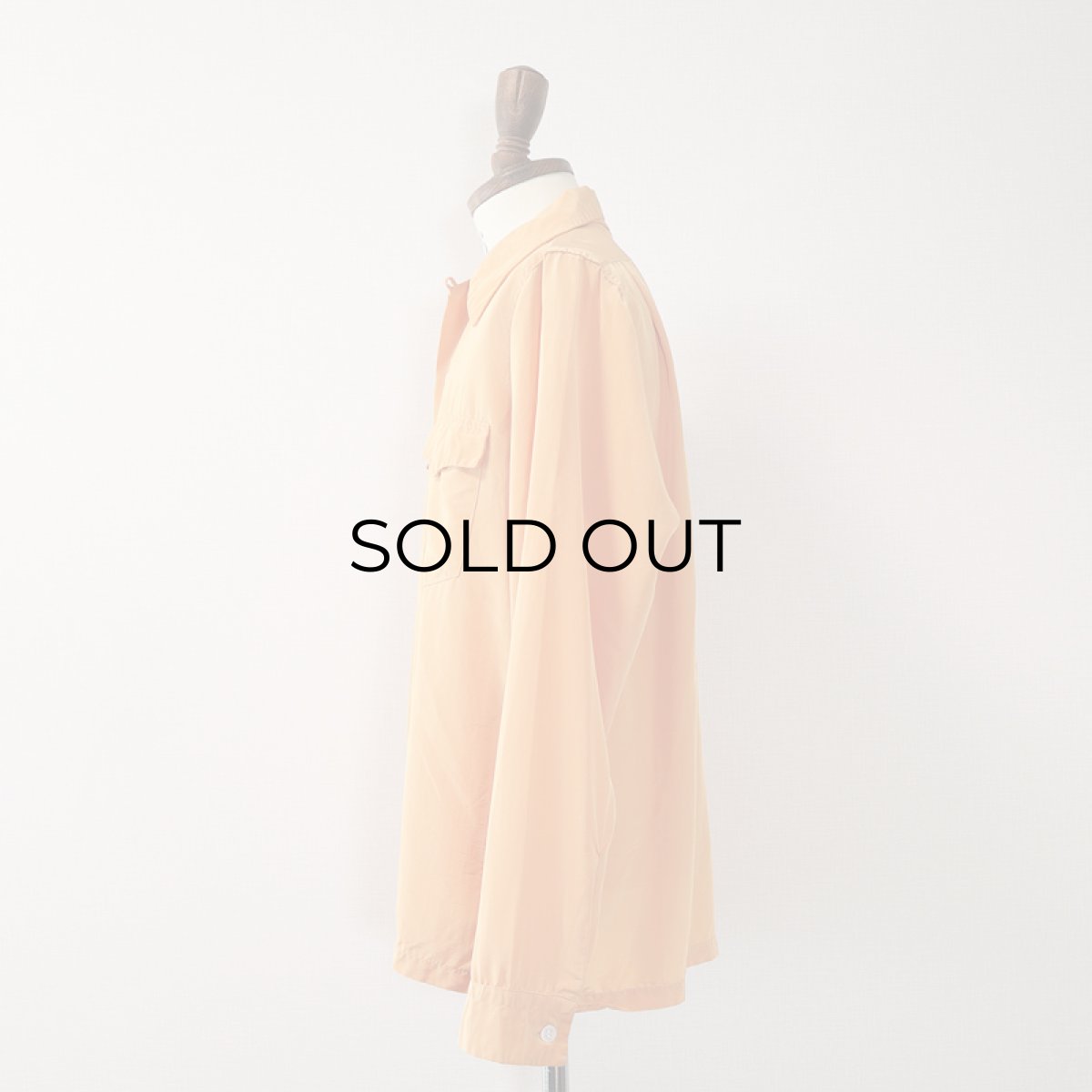 画像2: 〜50's Glentop ACETATE NYLON BOX SHIRT (2)