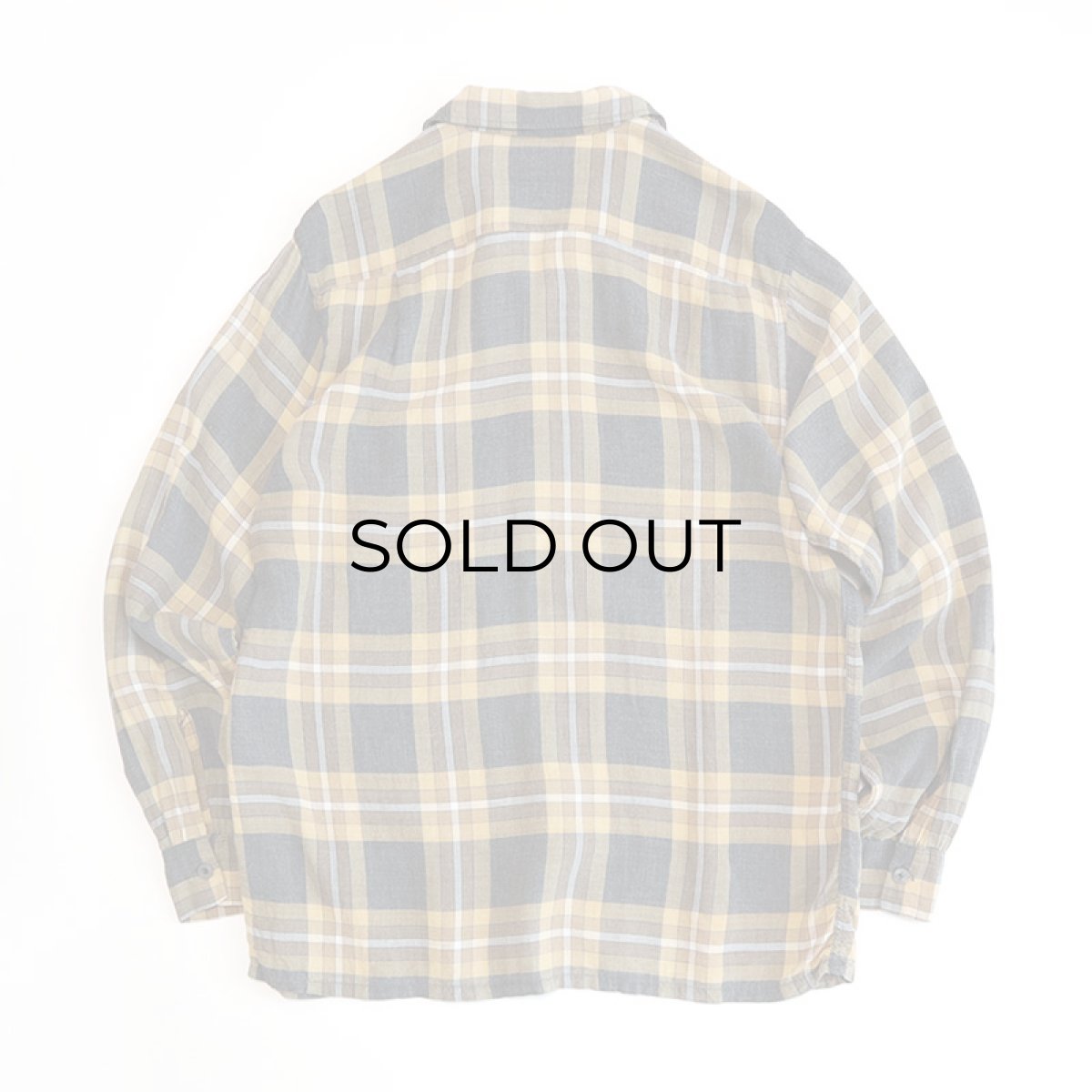 画像9: 〜60's TERRAN COTTON CHECK BOX SHIRT (9)