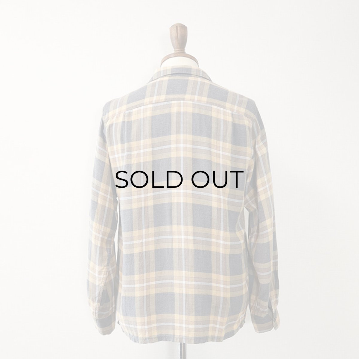 画像3: 〜60's TERRAN COTTON CHECK BOX SHIRT (3)