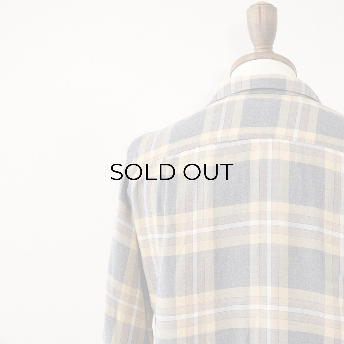 画像6: 〜60's TERRAN COTTON CHECK BOX SHIRT (6)