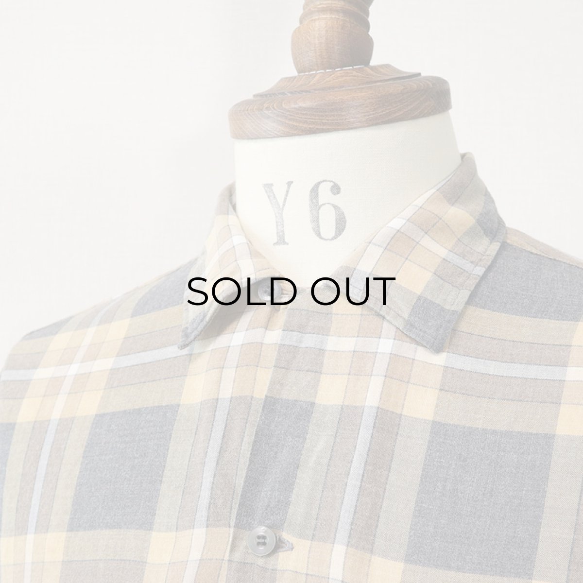 画像5: 〜60's TERRAN COTTON CHECK BOX SHIRT (5)