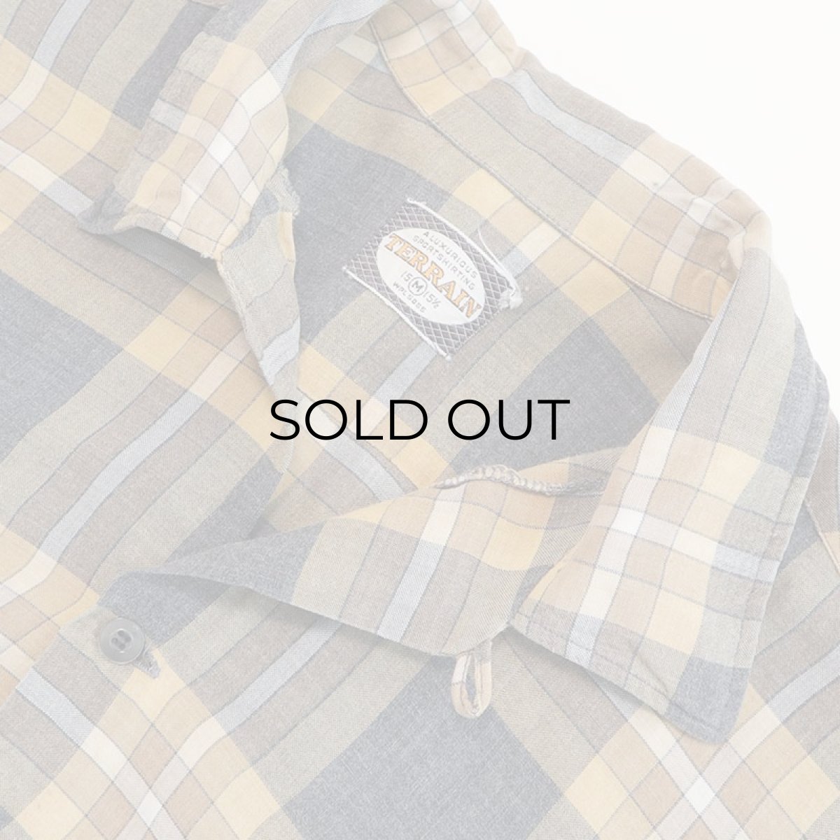 画像11: 〜60's TERRAN COTTON CHECK BOX SHIRT (11)