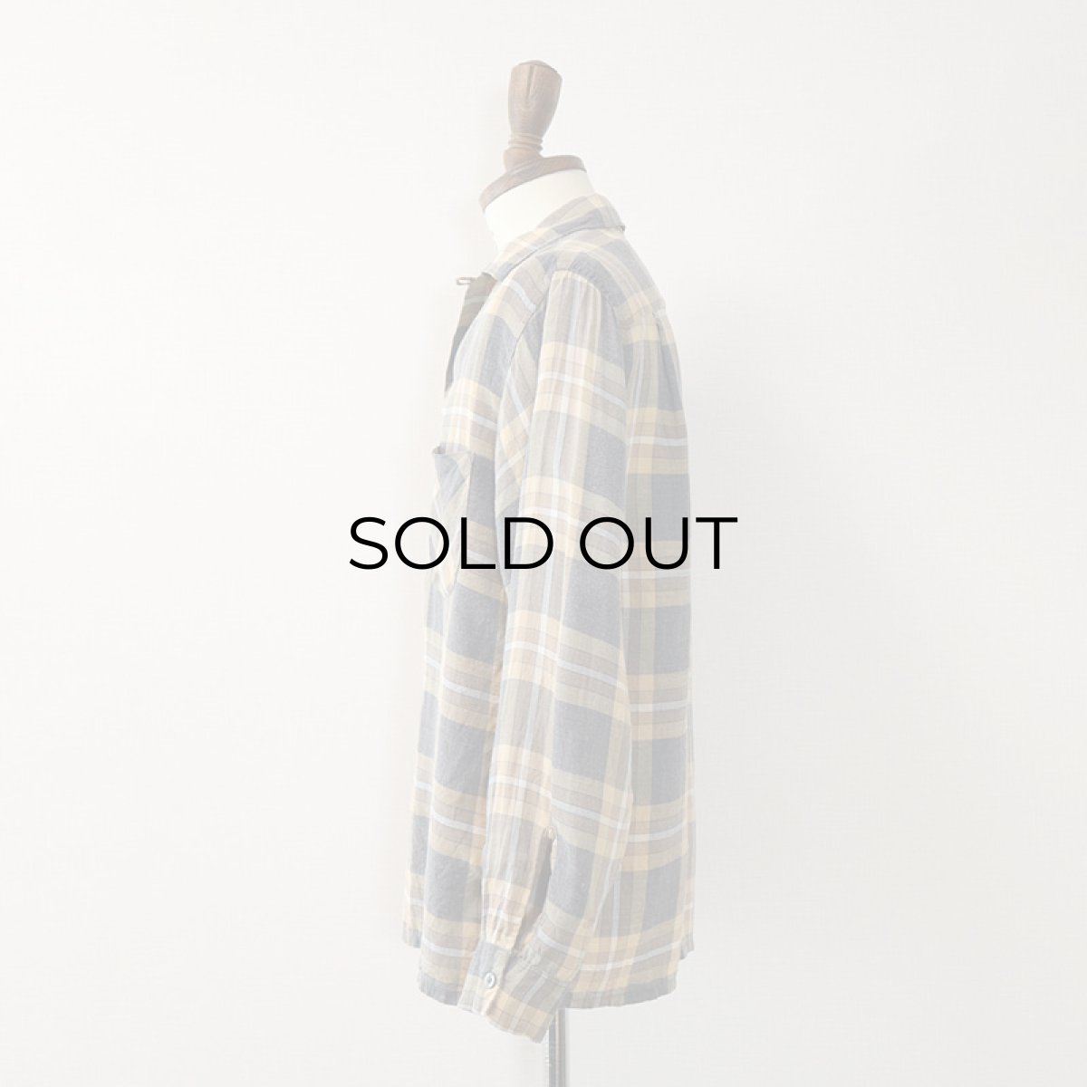 画像2: 〜60's TERRAN COTTON CHECK BOX SHIRT (2)