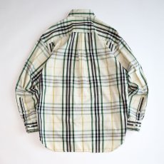 画像2: 90's BANANA REPUBLIC COTTON CHECK B/D SHIRT (2)