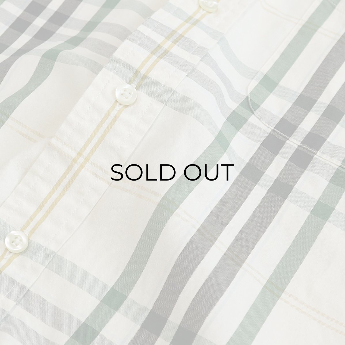 画像8: 90's BANANA REPUBLIC COTTON CHECK B/D SHIRT (8)