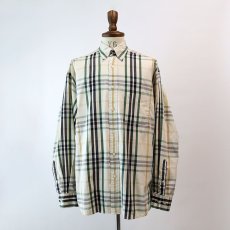 画像10: 90's BANANA REPUBLIC COTTON CHECK B/D SHIRT (10)