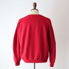 画像12: 80's UNKNOWN BRAND PRINT FOOTBALL style CREW NECK SWEAT "BGSU FALCONS" (12)